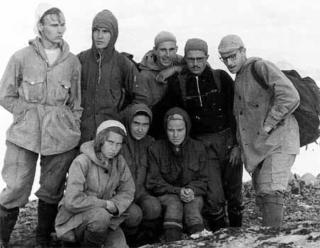 Туристы группы Дятлова 1959 г.