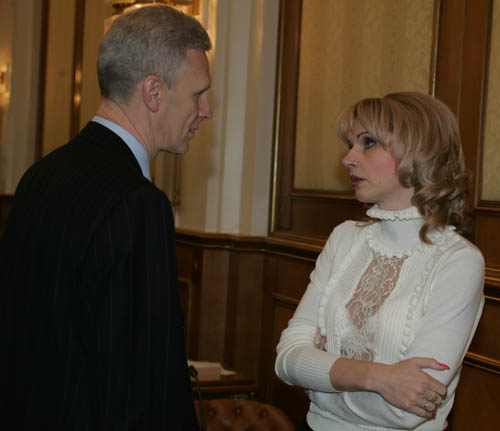 Татьяна Голикова и Андрей Фурсенко