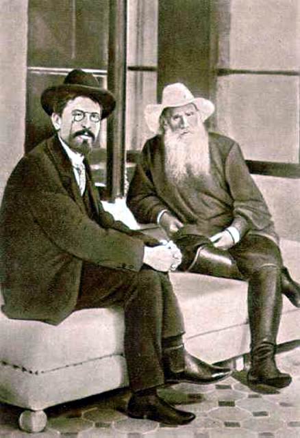 Чехов и Толстой