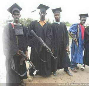 Защита диплома по-африкански